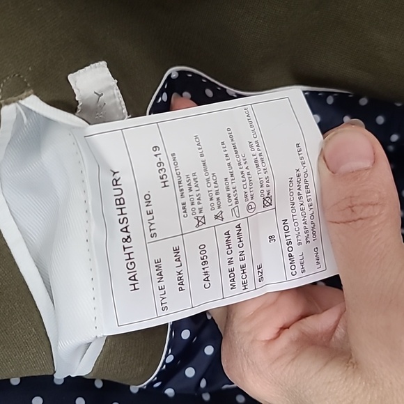 NWT Haight & Ashbury Studio Park Lane Sports Coat Jacket, Men's 38 - Picture 5 of 6